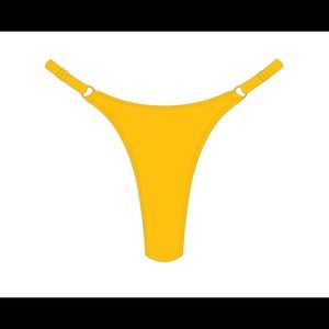 Boutine LA Lily Yellow Bow Tie Bottoms